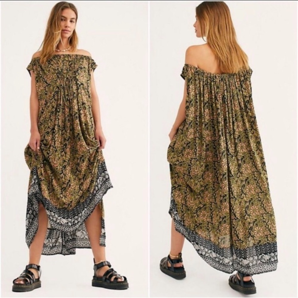 FREE PEOPLE SWEET SOULS  MAXI DRESS